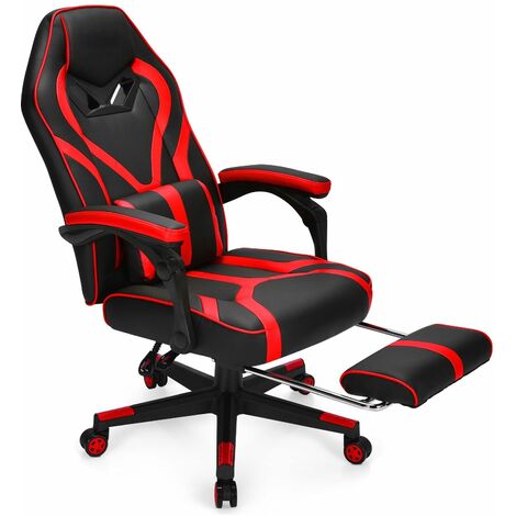 Retractable Chair Computer Ergonomic Gaming Chair Adjustable Reclining Computer Chair Retractable ...