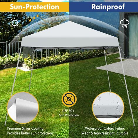 3M x 3M Instant Pop-up Gazebo Patio Folding Canopy Tent w/ Carrying Bag Outdoor