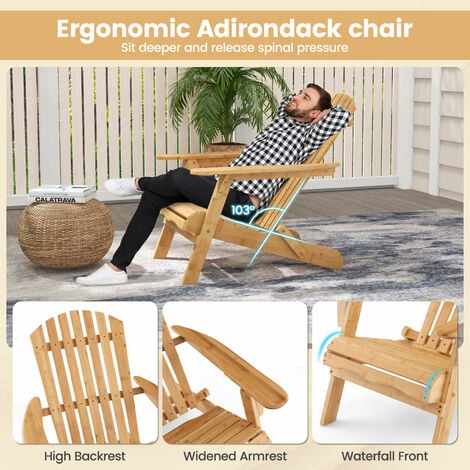 Adirondack chairs store that sit higher