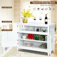 Kitchen Cupboard Storage Cabinet Buffet Server Dining Room Sideboard Adjustable