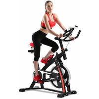 Exercise Bikes Indoor Cycling Bike Bicycle Trainer Home Fitness Workout Cardio