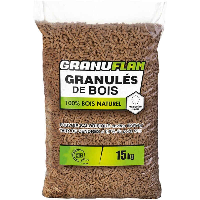 Saco De Pellets Gr nulos Estufa 15kg Granuflam
