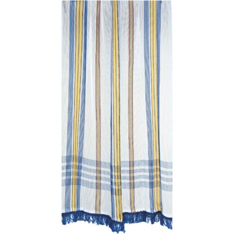 Cortina de Marsella tejida Azul (225 x 140 cm)