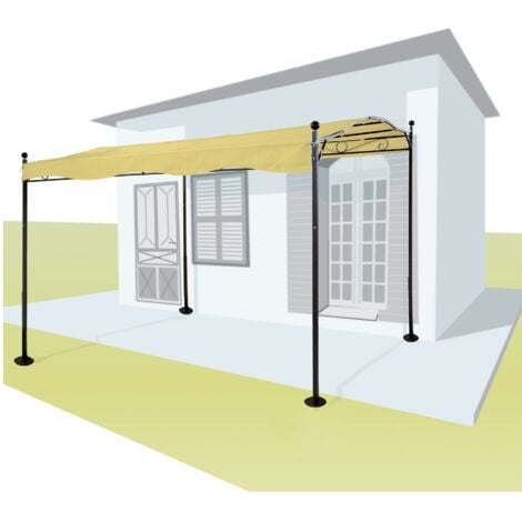 Pérgola de acero epoxi 3 x 2,5 m WERKA PRO