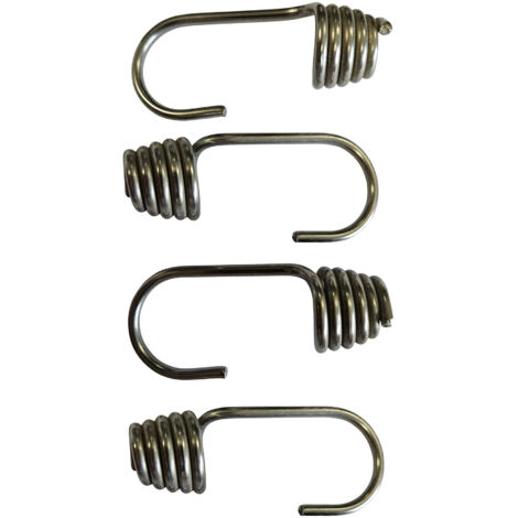 Ganchos de acero inoxidable para tensores WERKA PRO  Paquete de 4 10 mm