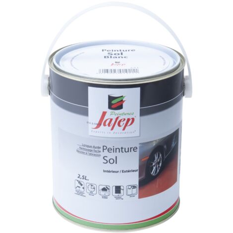 Pintura para suelos Jafep blanca 2,5 L