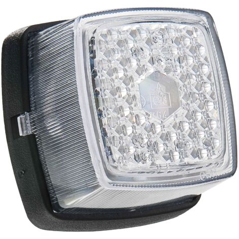 Luz de plantilla blanca