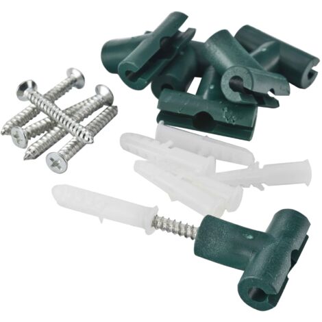 Clips de fijación para cercas de pared