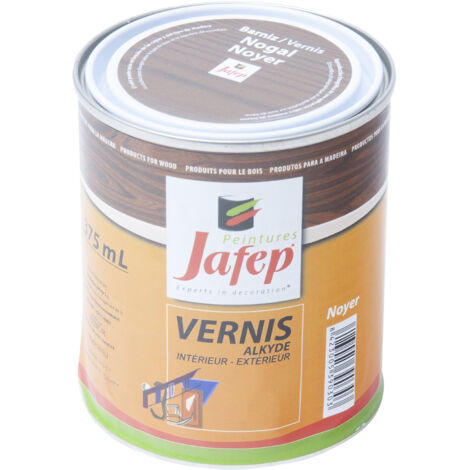 Barniz sintético brillante nogal Jafep 375 ml