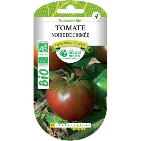 Semillas de tomate negro de Crimea BIO Los Dedos Verdes