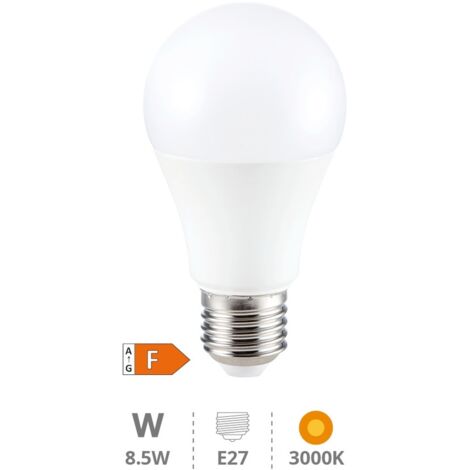 Bombilla de LED estándar A60 8,5W E27 3000K (1/3)
