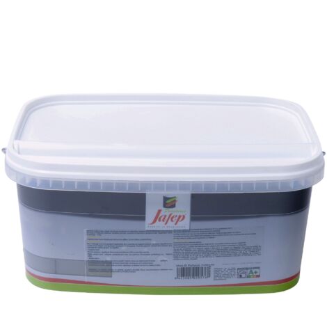 Pintura acrílica mate para paredes y techos gris pizarra 2,5L Jafep