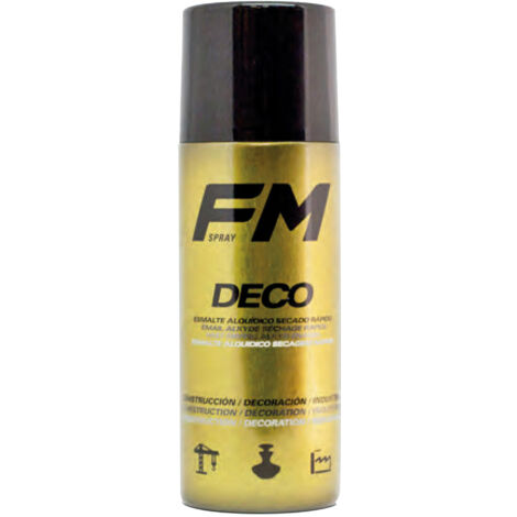 Bote de spray decorativo dorado 400ml (1/4)