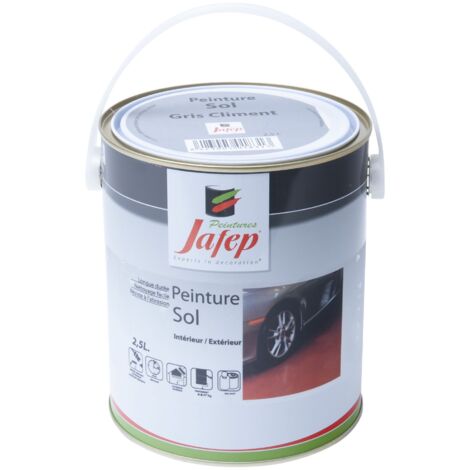 Pintura de suelo gris cemento Jafep 2,5 L