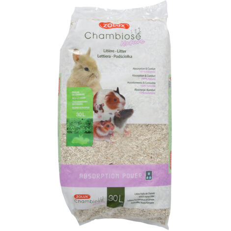 Lecho natural para roedores 30L - Zolux