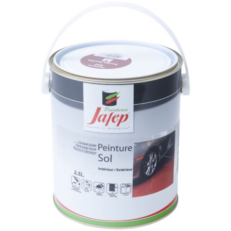 Pintura para suelos rojo óxido Jafep 2,5 L