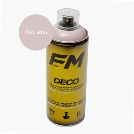 Spray de pintura rosa claro 400ml Rosa claro - RAL 3015