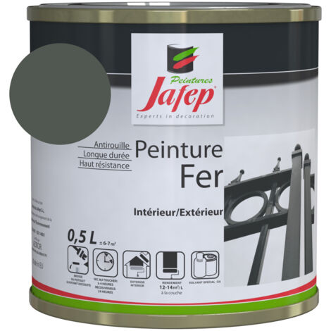 Pintura ant óxido verde salvia 0,5L 500 ml