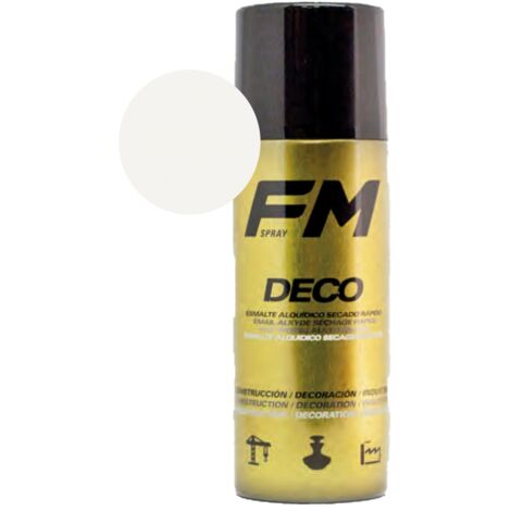 Spray blanco 400ml Blanco mate - RAL 9010