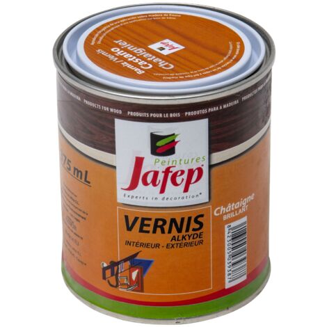 Barniz sintético castaño brillante Jafep 375 ml