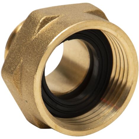 Reducción de latón hembra - macho 3/4" x 1/2"