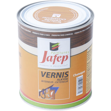 Barniz sintético castaño brillante Jafep 750 ml
