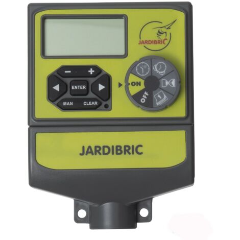 Programador de válvula solenoide 4 salidas 24v Jardibric
