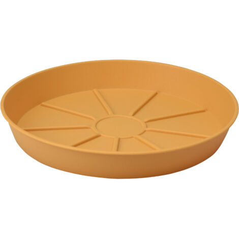 Cuenco para maceta color mostaza  diámetros múltiples Ø 18 cm