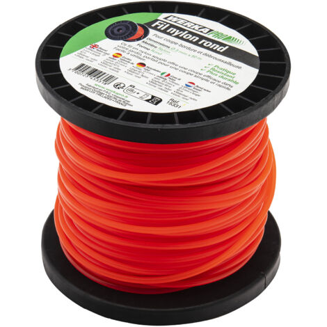 Cable de nylon redondo WERKA PRO  Rollo de 50 metros Ø 2,7 mm