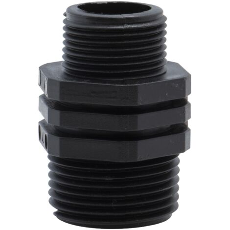 Conector de polipropileno m-m 1 -3-4