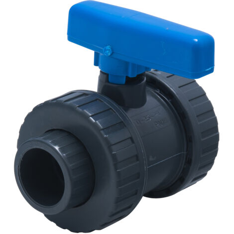 Válvula de presión de PVC F/F ø25 mm PN16 Jardibric