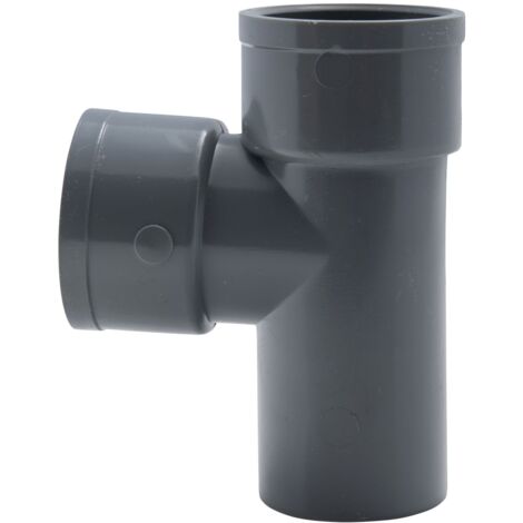 Conector macho-hembra 87°30 ø40mm