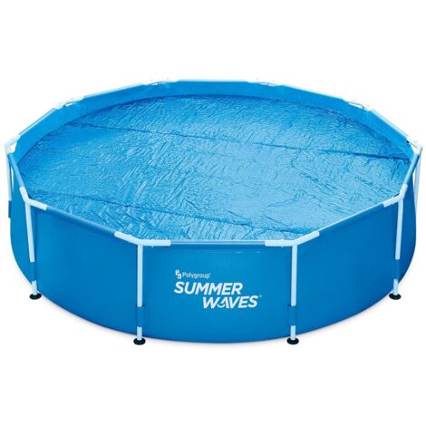 Cobertura de burbujas para piscina redonda Summer-Waves Ø 3,05 m
