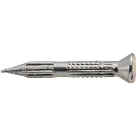 Punta de concreto estriada con cabeza avellanada Viswood 3,5x40 mm (Caja de 80g)