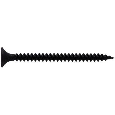Tornillo para panel de yeso PH negro Viswood 3,5x25 mm (lote de 200 tornillos)