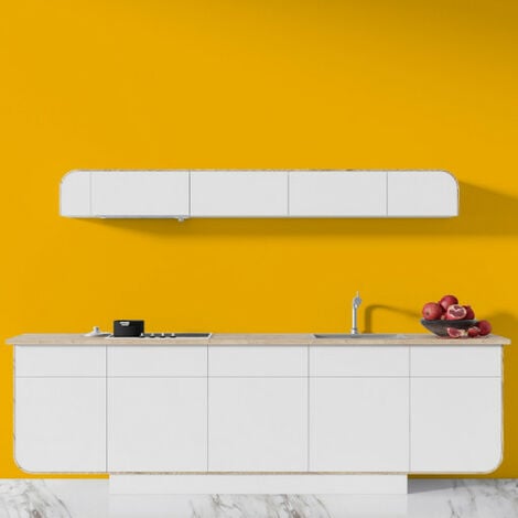 Peinture acrylique lessivable velours BARBOUILLE - Pour murs et plafonds - 1L - Jaune Akhenaton
