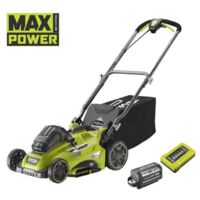 RYOBI Tondeuse 36V MaxPower - coupe 40cm - 1 batterie 6,0Ah - 1 chargeur - RLM36X41H60PG