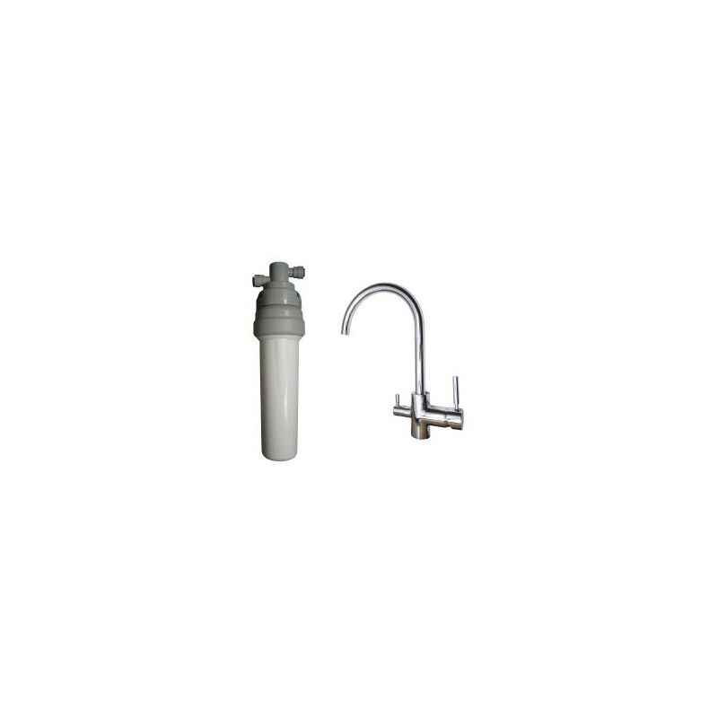 Doulton W9361151 Purificateur D'Eau Ecofast Sous Évier Avec Cartouche Ultracarb - Filtration Pure