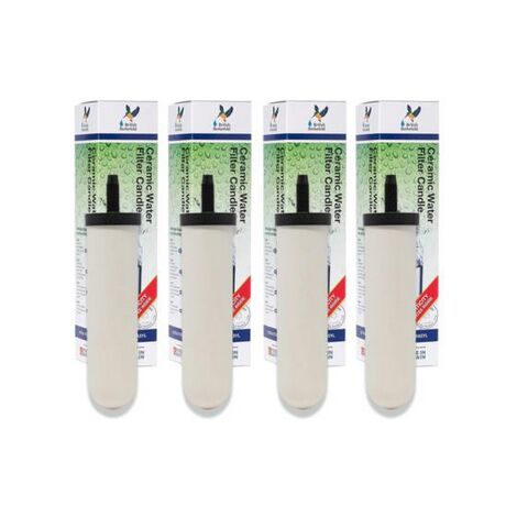 Lot de 4 cartouches filtrantes Ultra Stérasyl certifiées NSF – Filtration 1500 litres – Compatible purificateurs à gravité – British Berkefeld