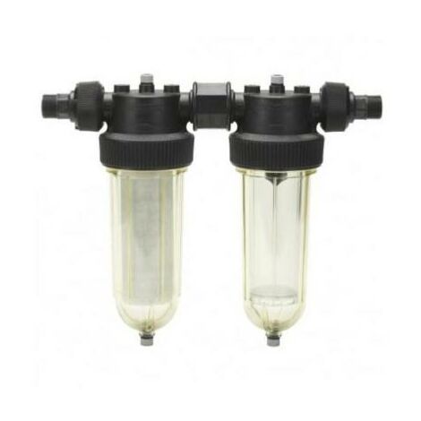 Filtre anti sediments 25 microns avec charbon actif granules Cintropur duoctn nw25