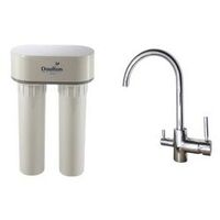 Purificateur d'eau Doulton DUO Anti-Calcaire 3072 avec robinet mitigeur 3 voies Inox brillant