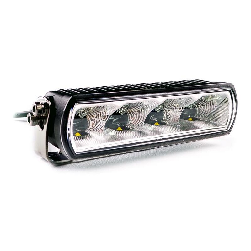 2 St. 20W LIGHTPARTZ LED Zusatzscheinwerfer Fernlicht EB02 TÜV zugelassen, LED Scheinwerfer mit E-Kennung, LED Light