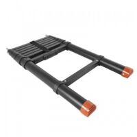 Teleskopleiter Aluminium 230 cm schwarz Dachzelt Faltzelte
