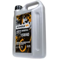 KOMPAK Hochleistungs-Motoröl für Stromerzeuger 15W40, 2 Liter für Viertakt-Motoren