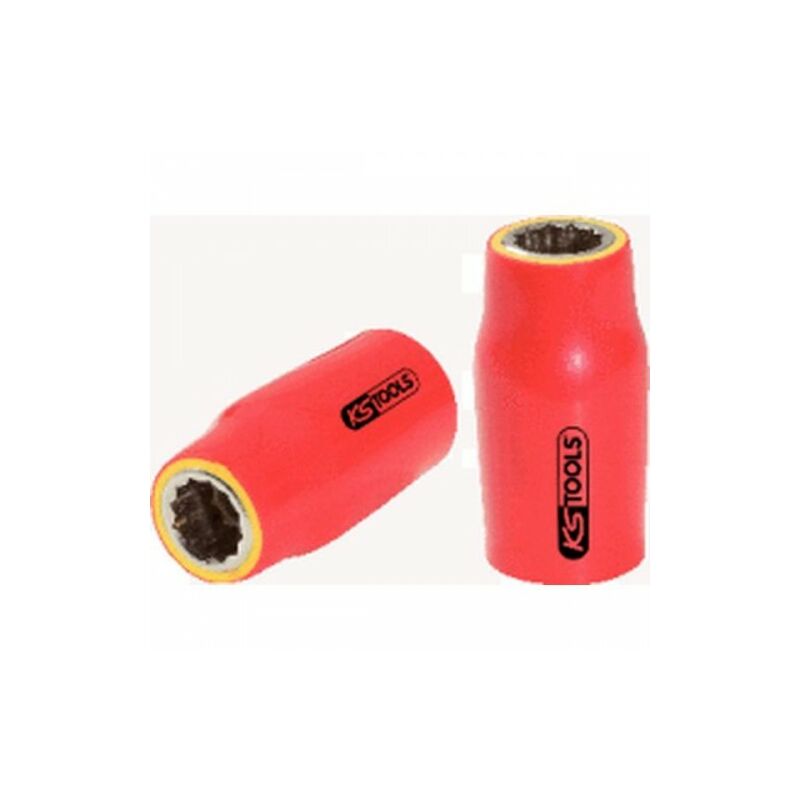 KS Tools 1/2' Sechskant-Stecknuss 13 Mm – Aus Chrom-Vanadium-Stahl, Für Handbetätigung