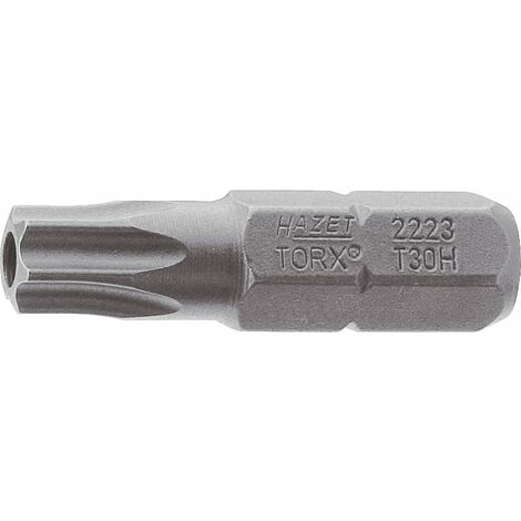 6 x SchrauberBits TX30 x 25 mm 1/4" S2-Stahl High Quality Bit TORX 1/4 Zoll 