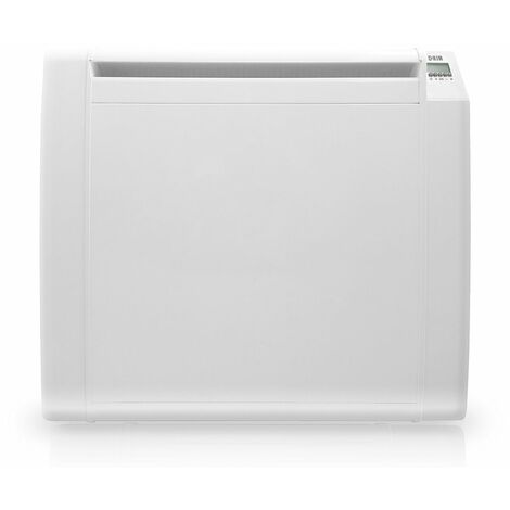 HJM Emisor Térmico Cerámico Bajo Consumo AMC 1500, Programación 24/7, Modo TURBO, Funciones de Ahorro, 1500W, Blanco