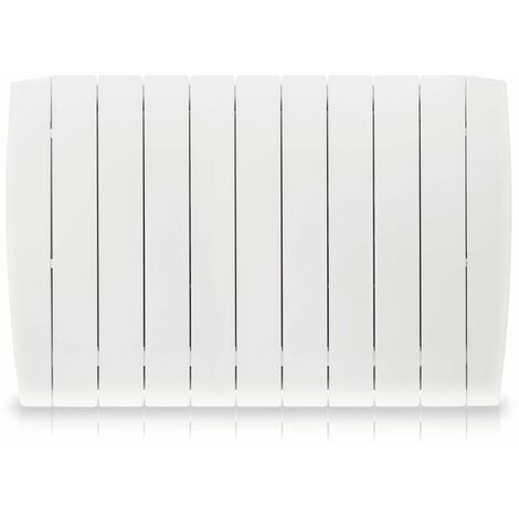 HJM Emisor Térmico Cerámico Bajo Consumo OPTIMA 1500, Programación 24/7, Funciones Ahorro, Turbo Programable, 1500W, Blanco