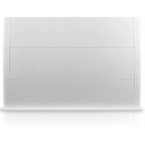HJM Emisor Térmico con Hierro Fundido Bajo Consumo EFH 2000, Programación 24/7, Modo TURBO, Funciones de Ahorro, 2000W, Blanco