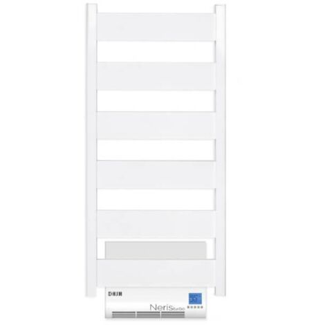 HJM Radiador Secatoallas Eléctrico NERIS Turbo 500, Con Termoventilador, Calor rápido, 500+1000 W, Programable 24/7, Modo Turbo, Funciones De Ahorro (1/5)
